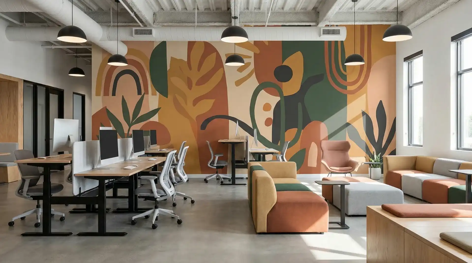 Silk — Boardroom, Tech HQ, Boulder - commercial wallcovering installation