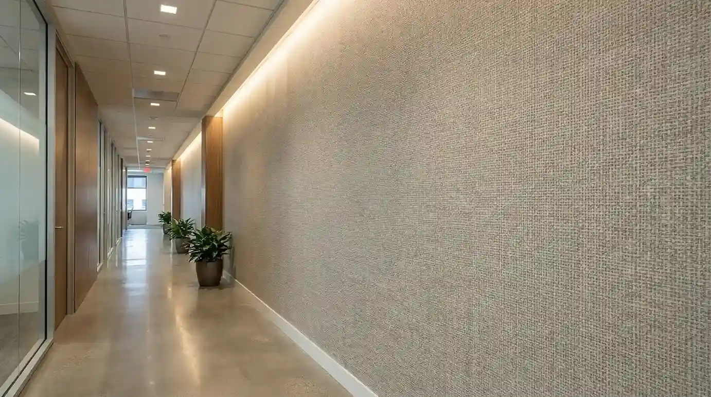 Damask — Boutique Hotel, Downtown Boulder - commercial wallcovering installation